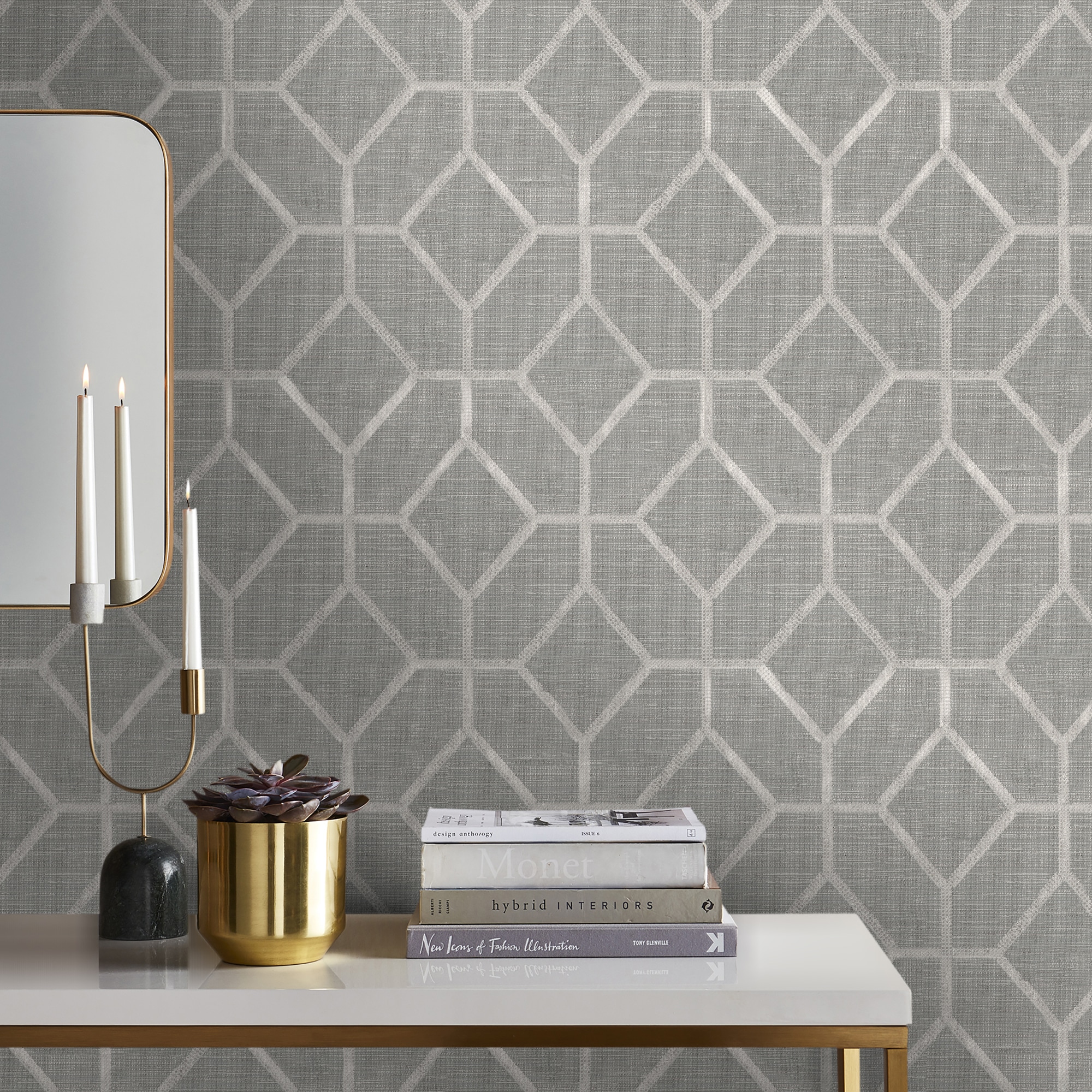 Sublime Vliestapete "GEO TEXTURE SAG" 3D-Optik geprägt Design Tapeten