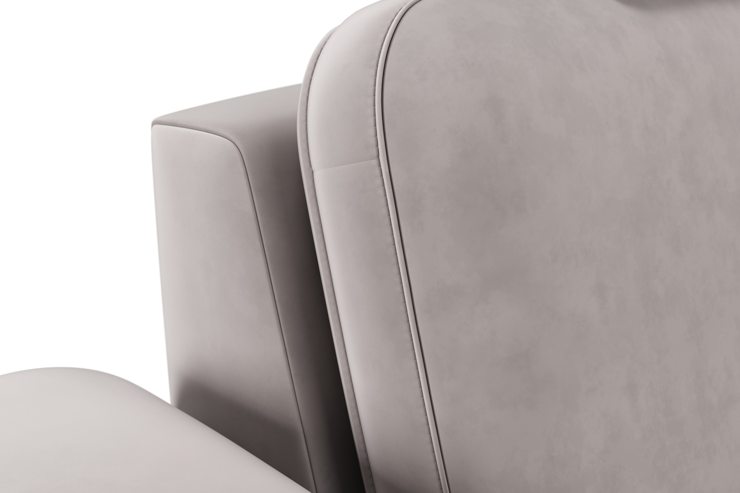 sit&more Wohnlandschaft »Bendigo U-Form«, inklusive Sitztiefenverstellung, Bodenfreiheit 15 cm, in 2 Fußfarben