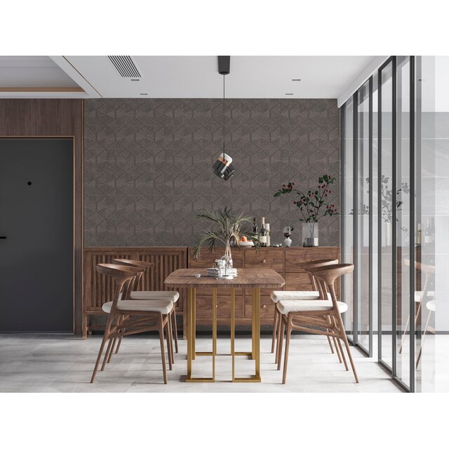 living walls Vliestapete »My Home My Spa«, geometrisch-grafisch-Motiv, Design  Tapete Geometrisch günstig | BAUR