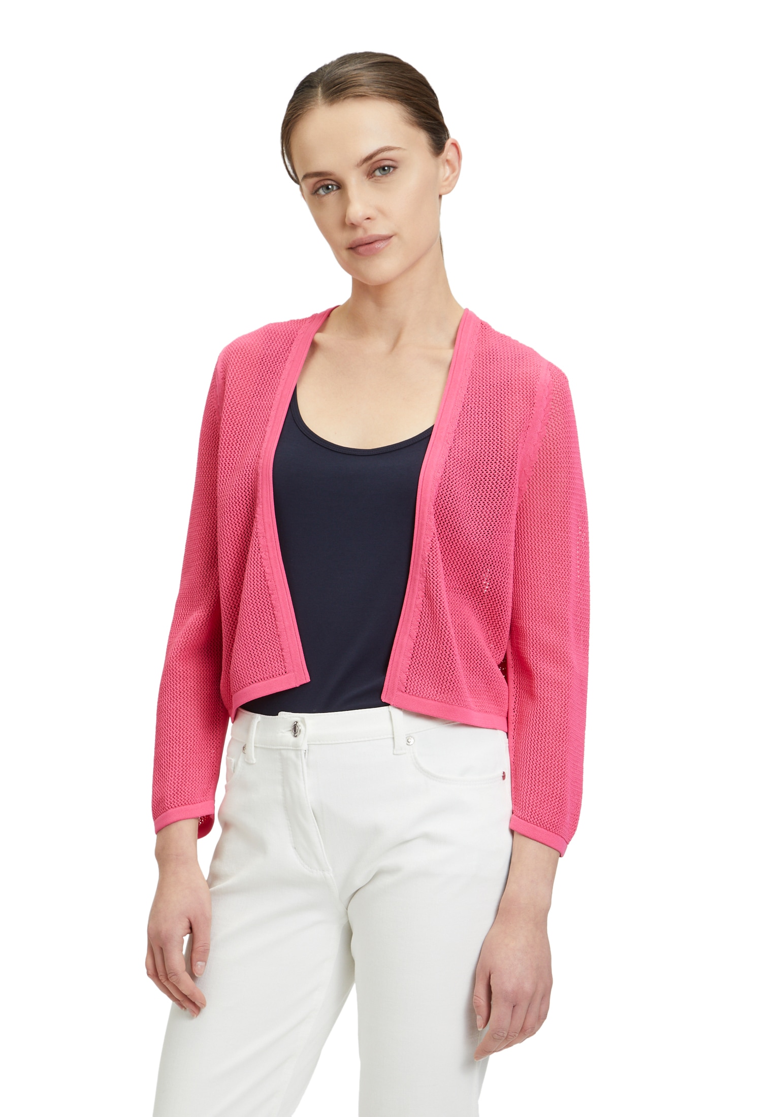 Betty Barclay Strickjacke "Betty Barclay Damen Sommer-Strickjacke mit 3/4 A günstig online kaufen