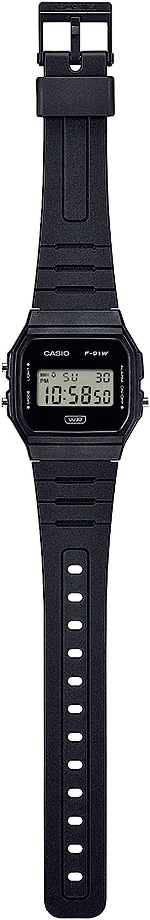CASIO TIMELESS COLLECTION Chronograph, Quarzuhr, Armbanduhr, Damenuhr, Herrenuhr, Digitaluhr, Resinarmband