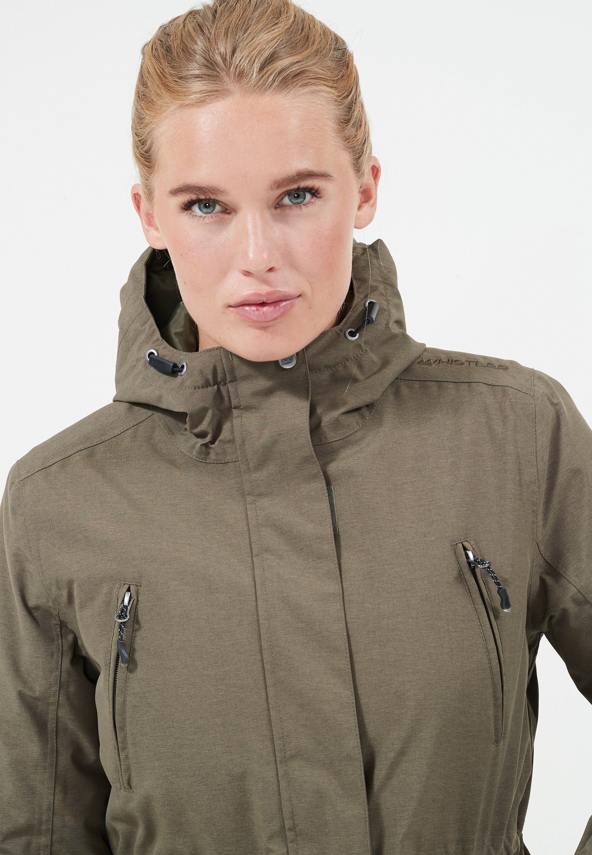 WHISTLER Parka »Basta W Long W-PRO 10000«, mit wasser- und winddichter Membran