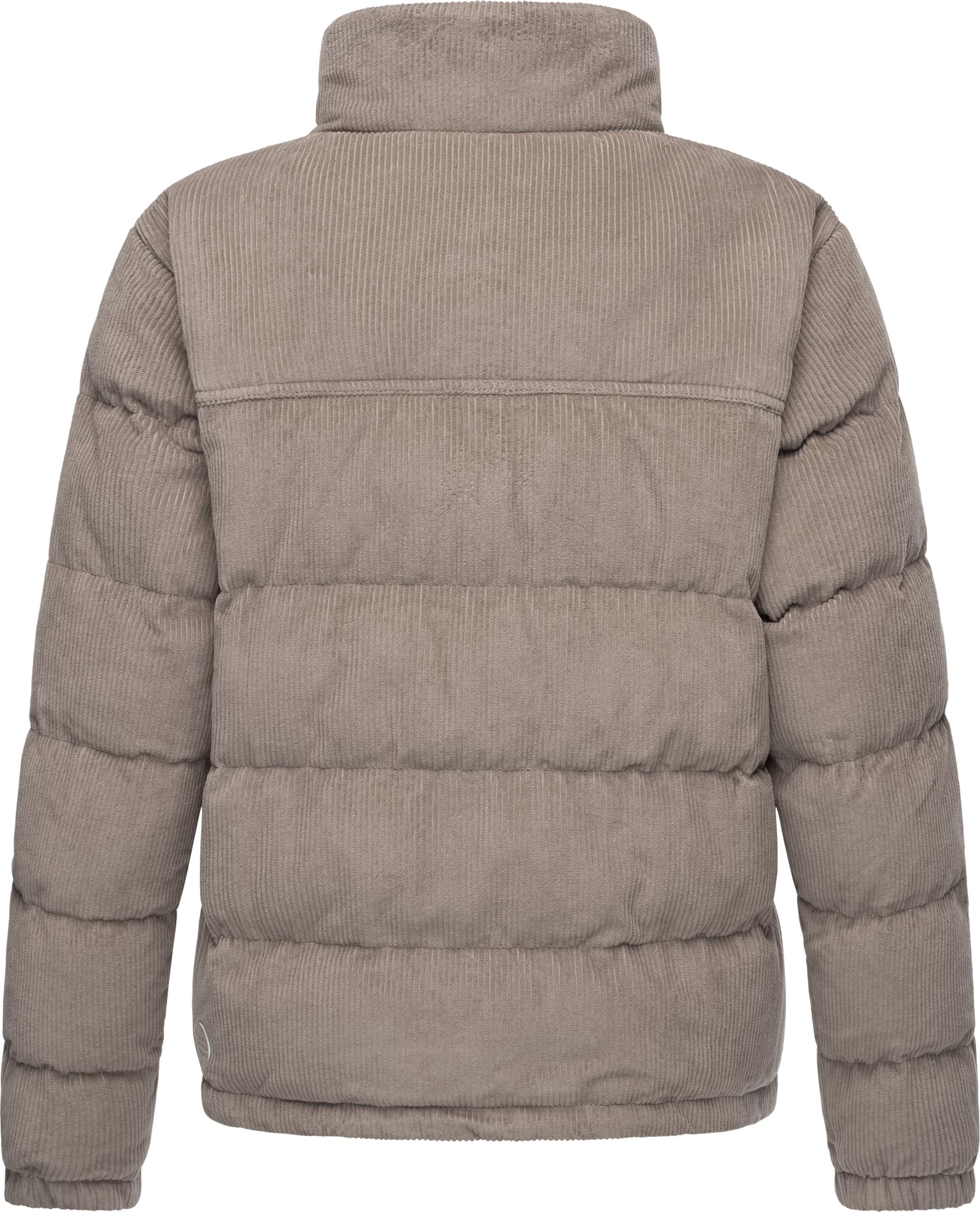 Ragwear Cordjacke »Uxia«, ohne Kapuze, Modische Damen Jacke in Cord mit wärmenden Innenfutter