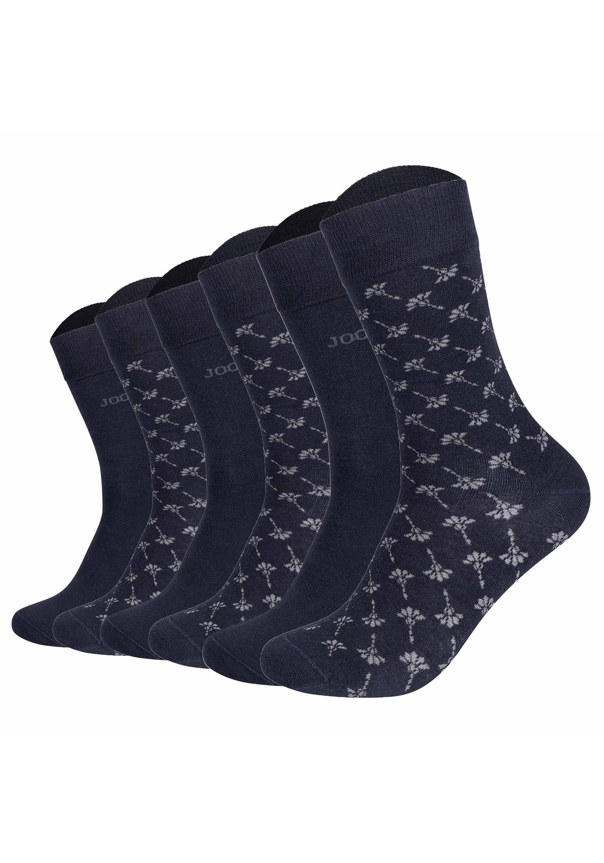JOOP Kurzsocken "Socken Premium Essential Iconic Socks 6P 6er Pack" 6 Paar tlg.