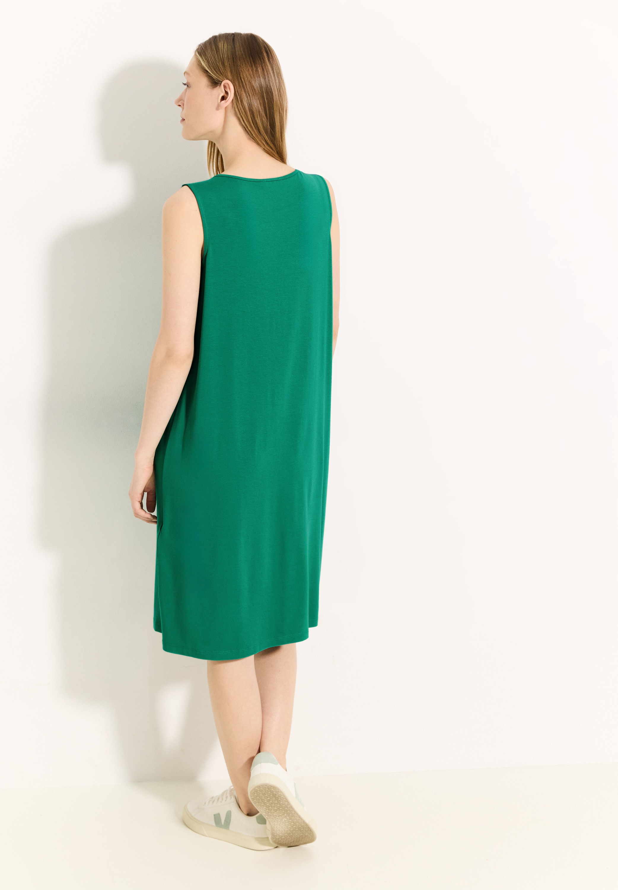 Cecil Sommerkleid Ohne Taschen mit Schlitz am Rundhals günstig online kaufen