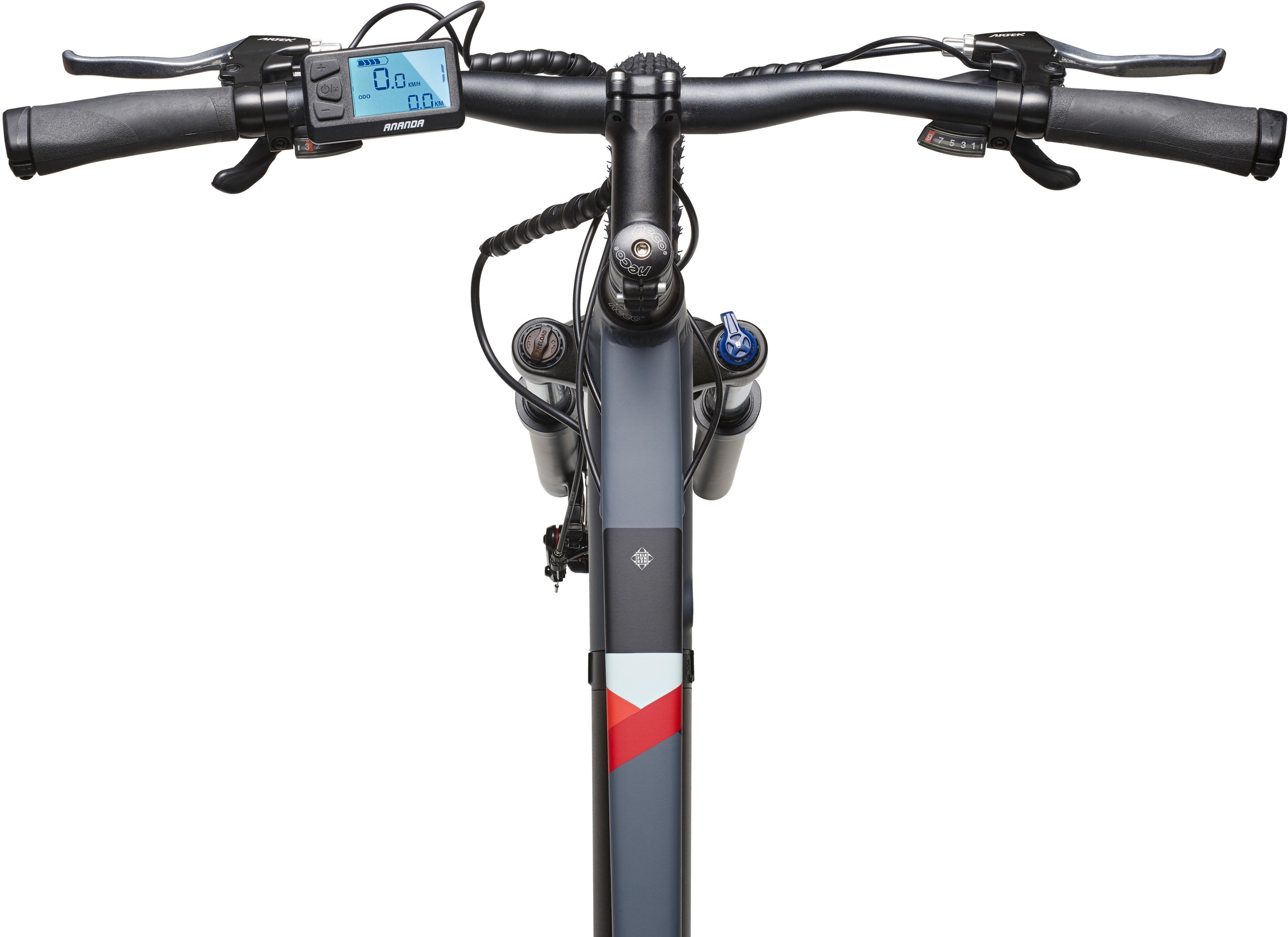 Telefunken E-Bike »Aufsteiger M935«, 24 Gang, Shimano, Acera, Heckmotor 250 W, Pedelec, Elektrofahrrad für Damen u. Herren, MTB, Mountainbike