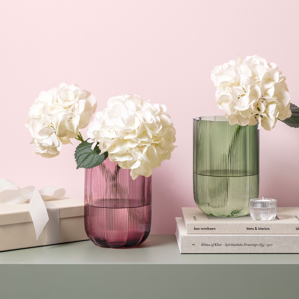Villeroy & Boch Dekovase »Vase Fleur 22,5 cm grün« Spülmaschinenfest