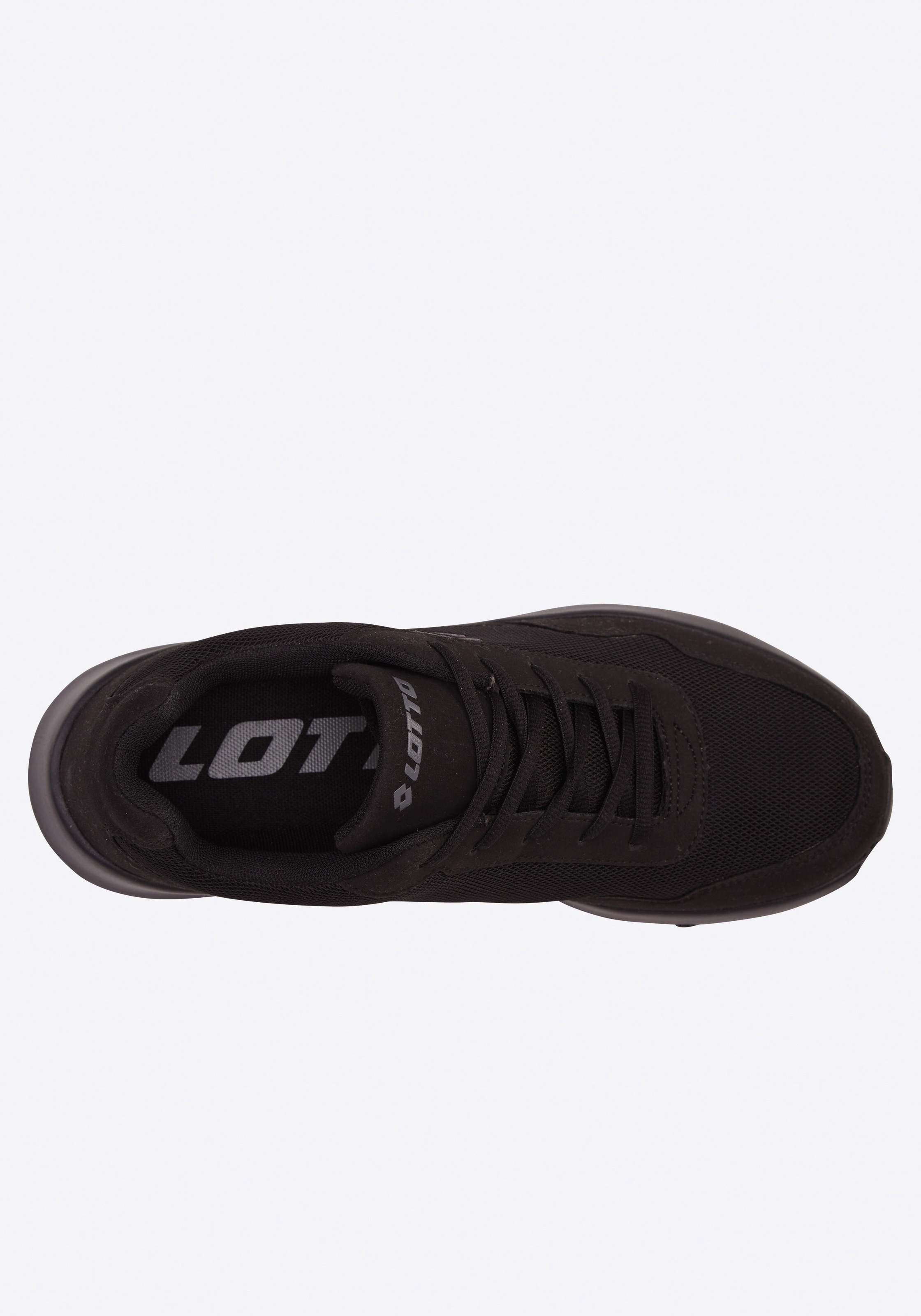 Lotto Women's Low-Top Sneaker Black/Grey 36 3