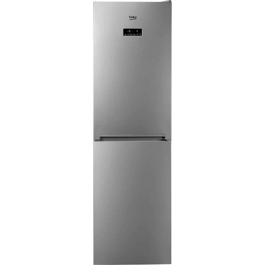 BEKO Kühl-/Gefrierkombination »RCNA386E40ZXBN«, RCNA386E40ZXBN, 202,5 cm hoch, 59,5 cm breit