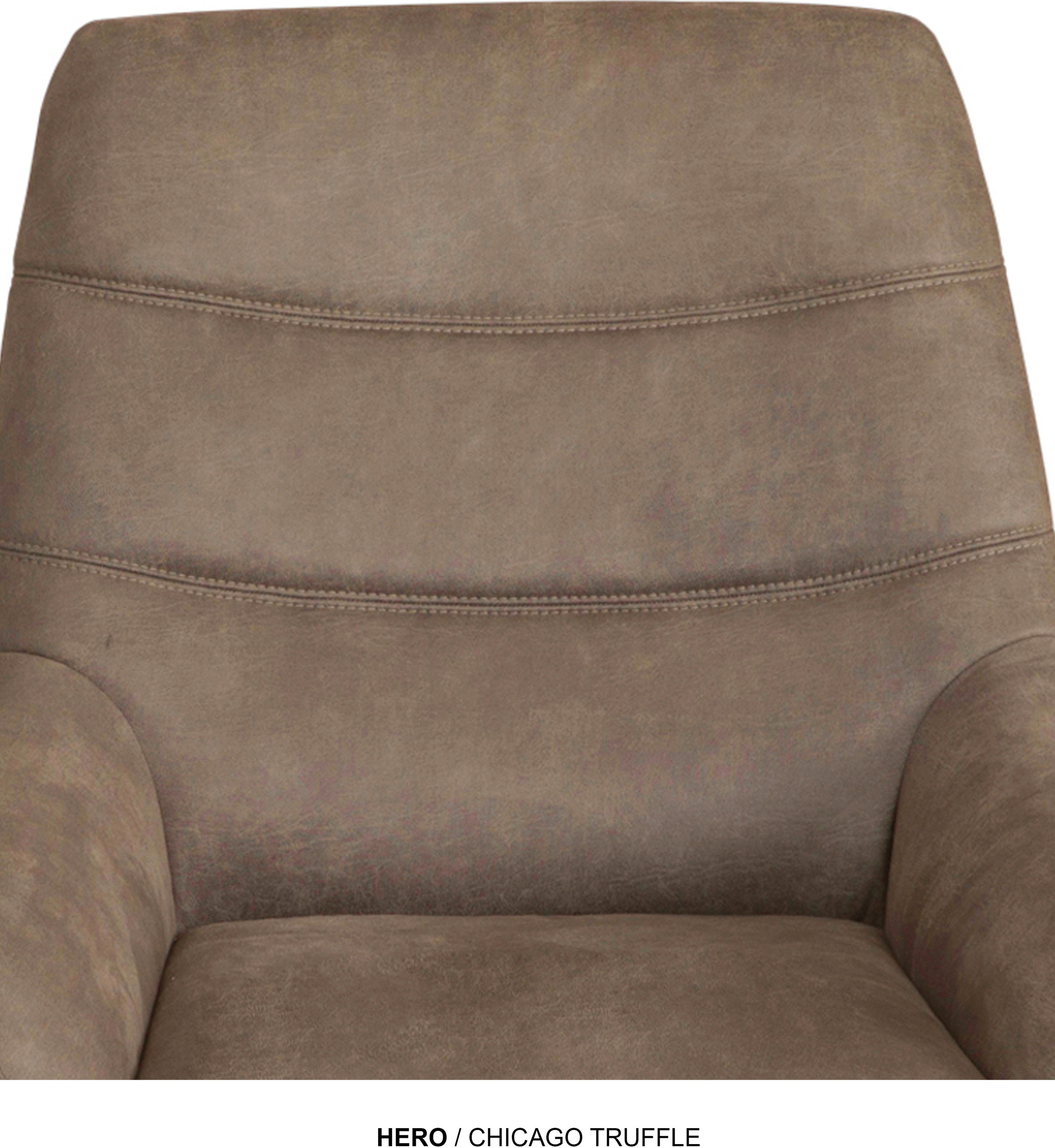 OMG Design Esszimmerstuhl »Hero« (Set) 2 Stk.bequemer Sessel, mit Drehgestell