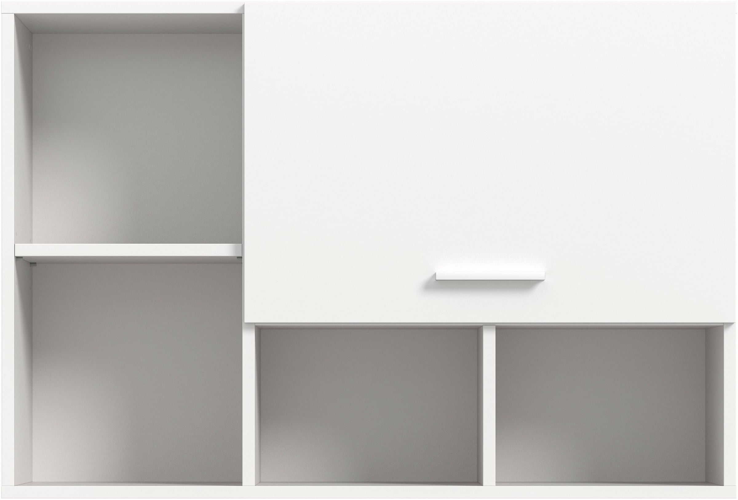 welltime Hängeschrank »FALAS, TOPSELLER! Breite 95cm, 1 Klappe, 5 Fächer«, (1 St., in verschiedenen Farben erhältlich), Schrank, Wandschrank, Badschrank, Wäscheschrank