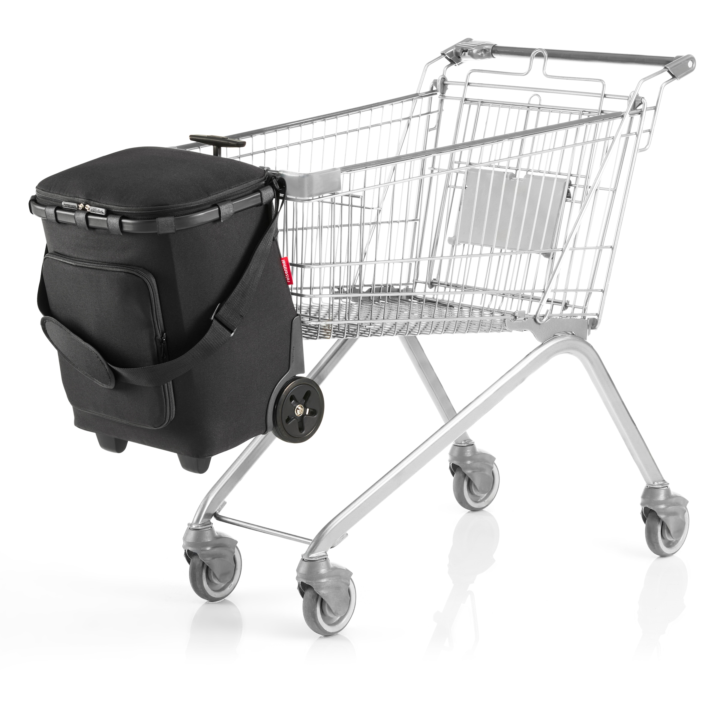 REISENTHEL® Einkaufstrolley »carrycruiser plus« Einkaufstrolley mit ausfaltbarem Thermofach und Teleskopstange