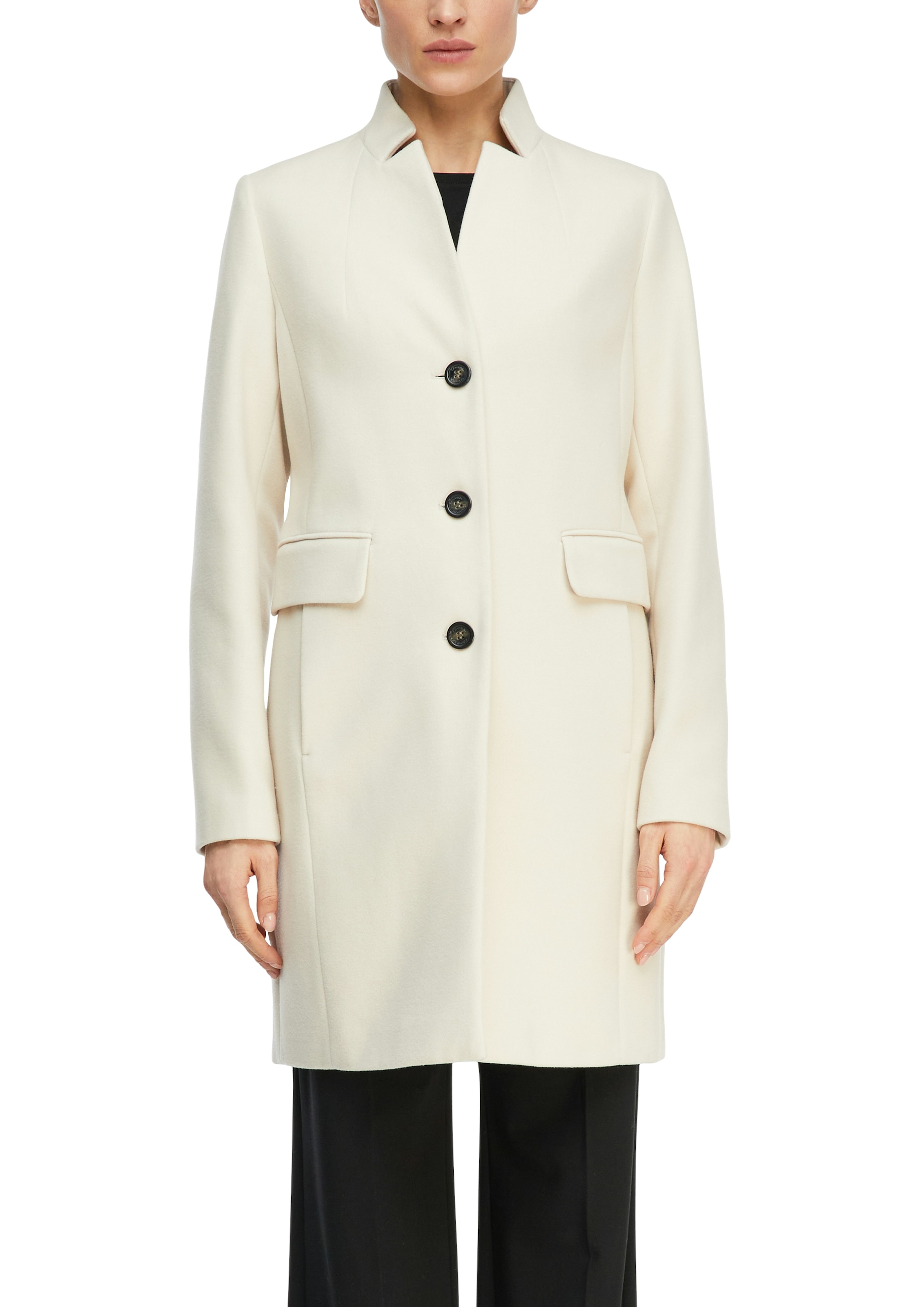 Comma Langmantel mit Reverskragen günstig online kaufen