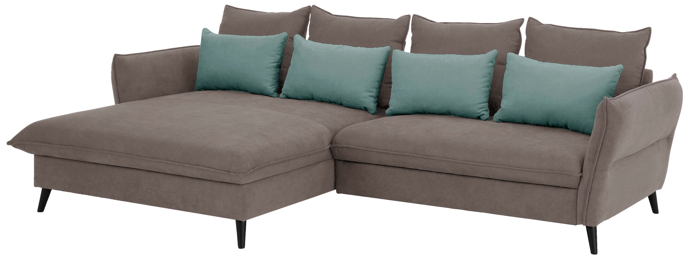 Home affaire Ecksofa »Tirano, L-Form«, wahlweise mit Bettfunktion und Bettkasten