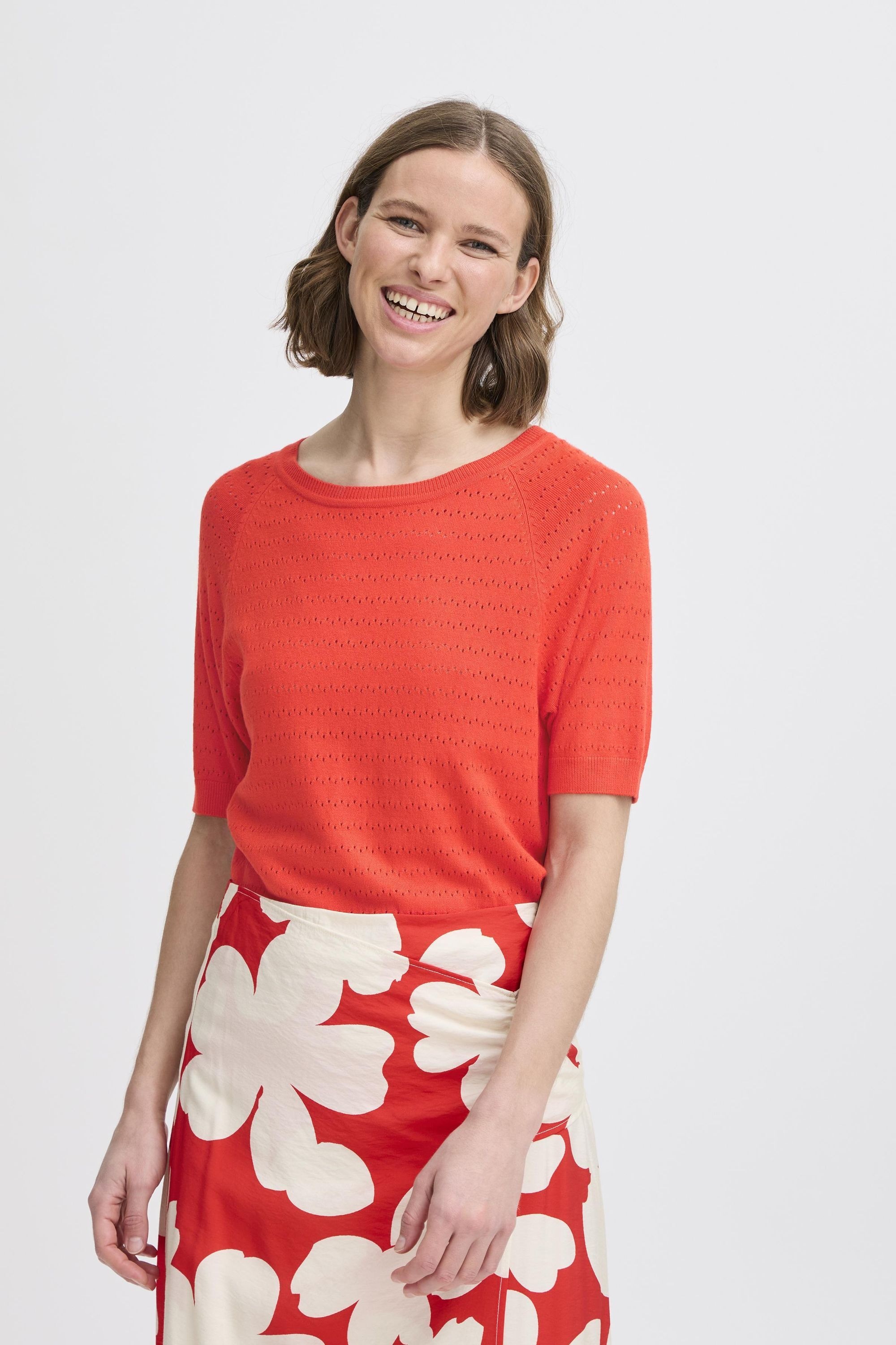 b.young Strickfleece-Pullover »Strickpullover BYOMANJA«