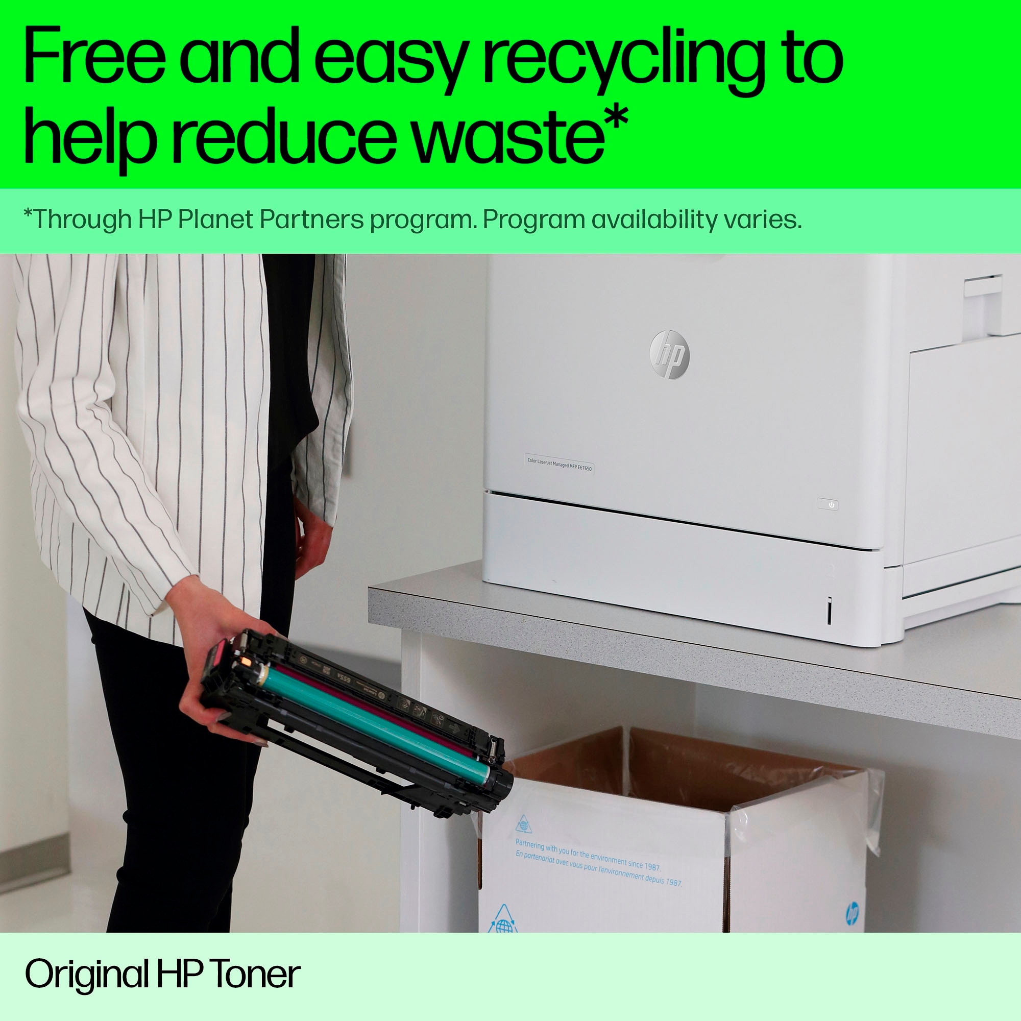 HP Tonerpatrone »HP original Toner 650A Farben B/Y/M/C«