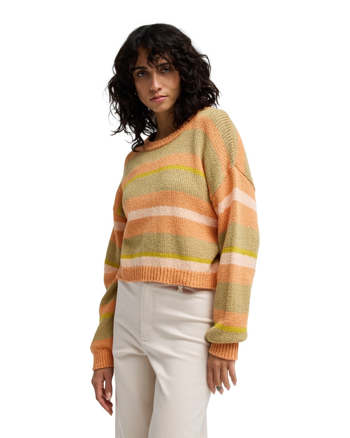 Billabong Make It Waves Sweatshirt Stone M 3