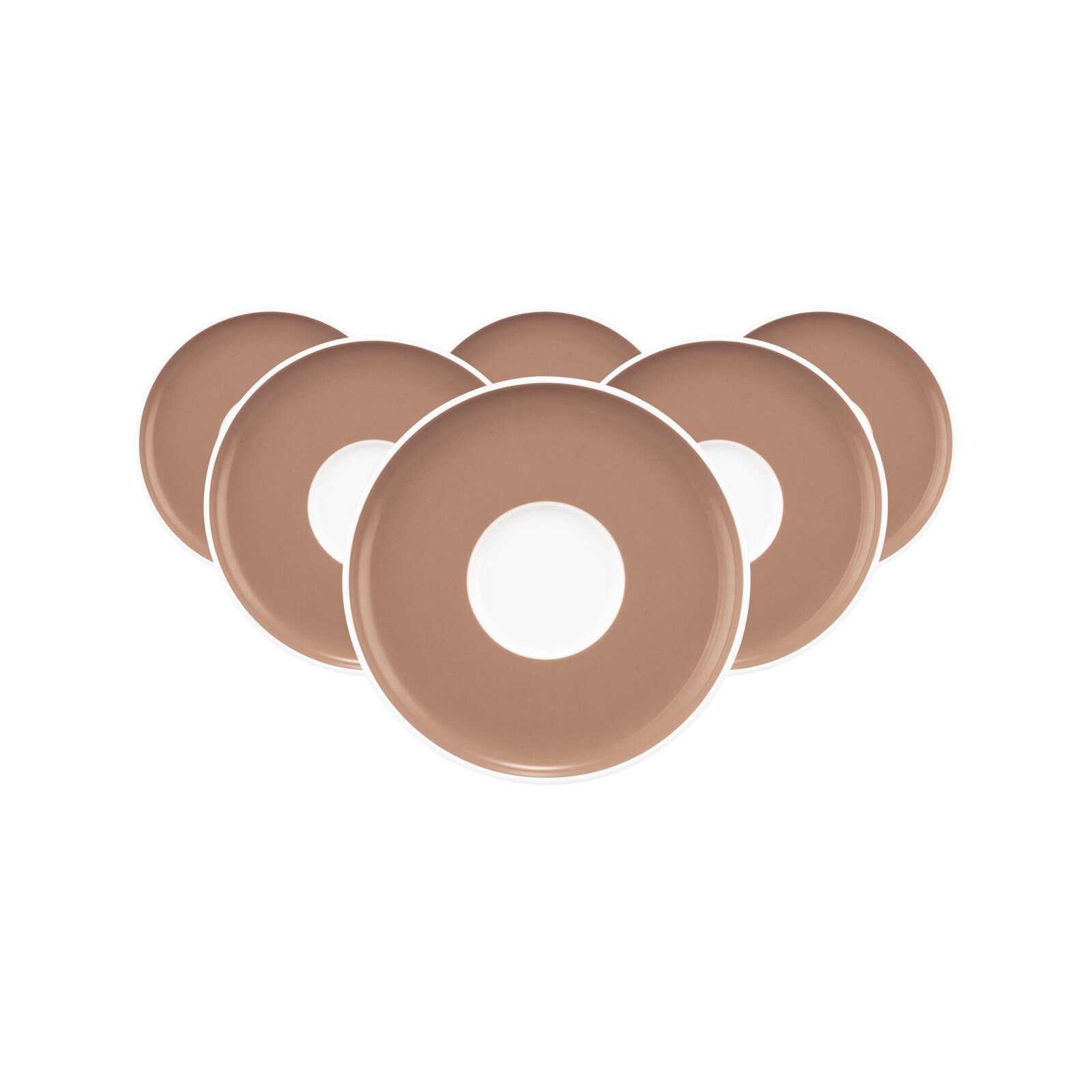 Seltmann Weiden Untertasse »Kombiuntertassen Sento Home Pure Colors ø 16,2 cm 6er Set« Spülmaschinengeeignet, Mikrowellengeeignet, Ofenfest, Salamandergeeignet, Kühlschrankgeeignet, Gefrierschrankgeeignet