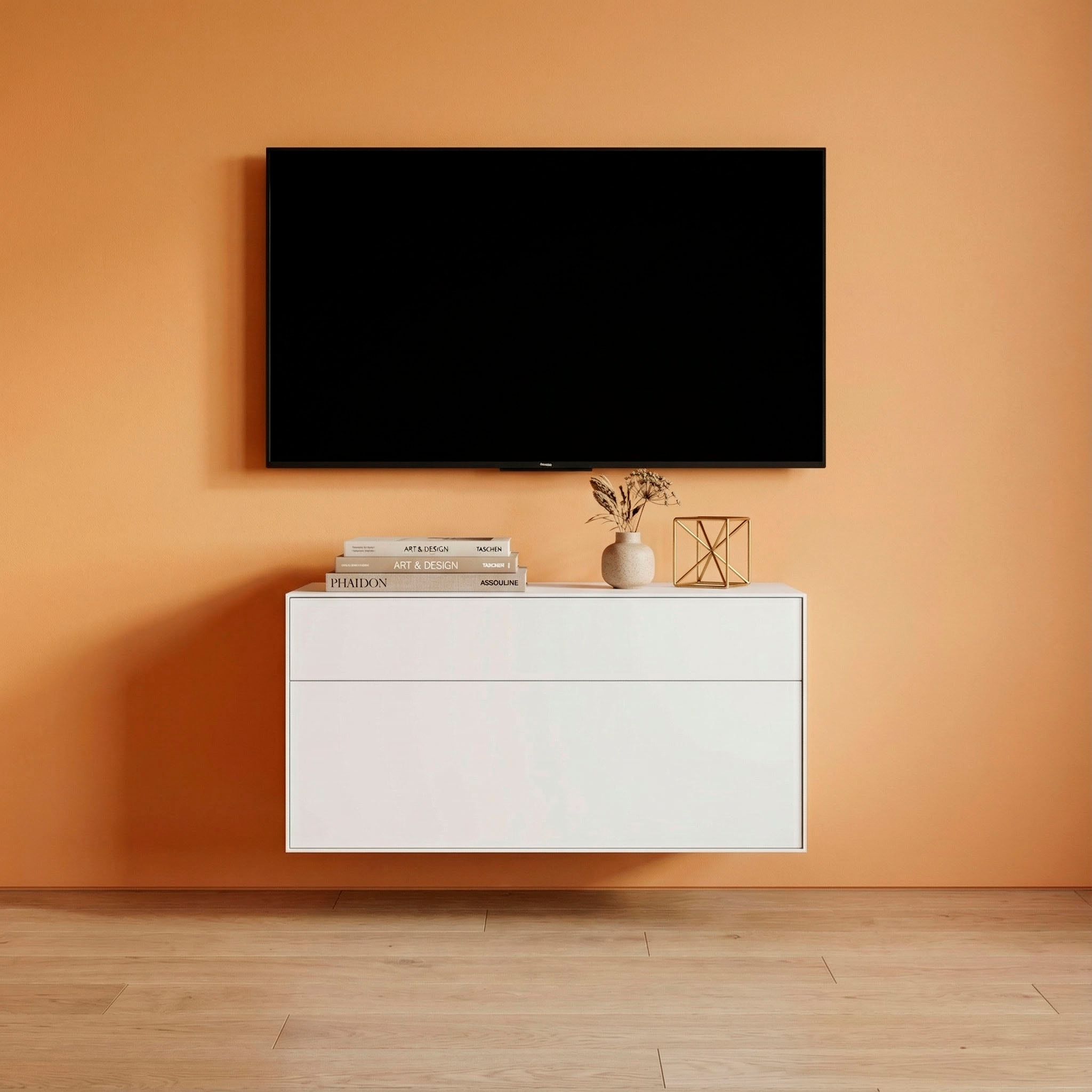 LeGer Home by Lena Gercke Lowboard "Essentials, TV-Board, TV-Kommode, TV-Schrank, TV-Möbel" Breite: 111 cm, UV lackiert, Push-to-open-Funktion