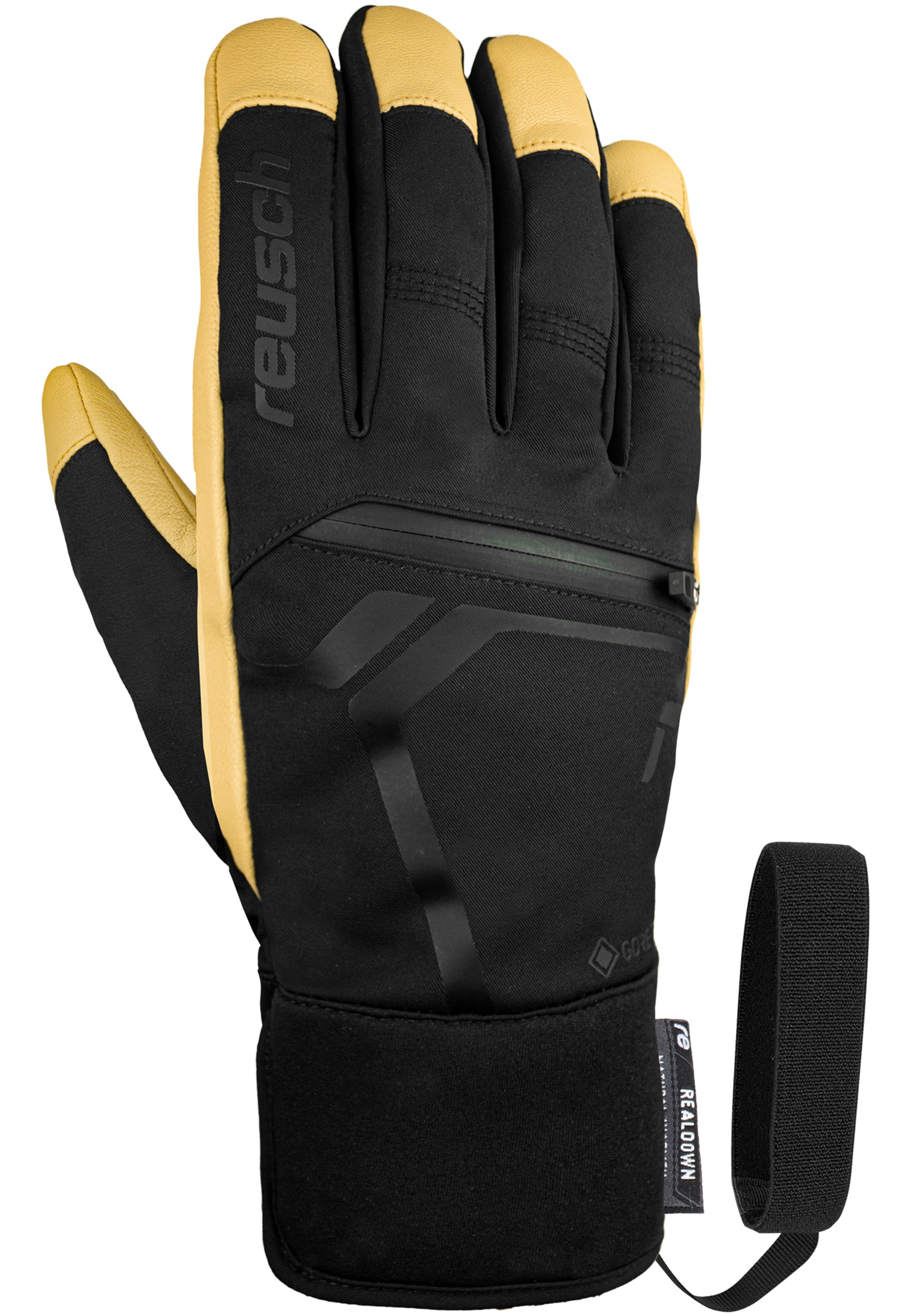 Reusch Skihandschuhe »Down Spirit GORE-TEX SC«, mit verstärkten Fingerspitzen