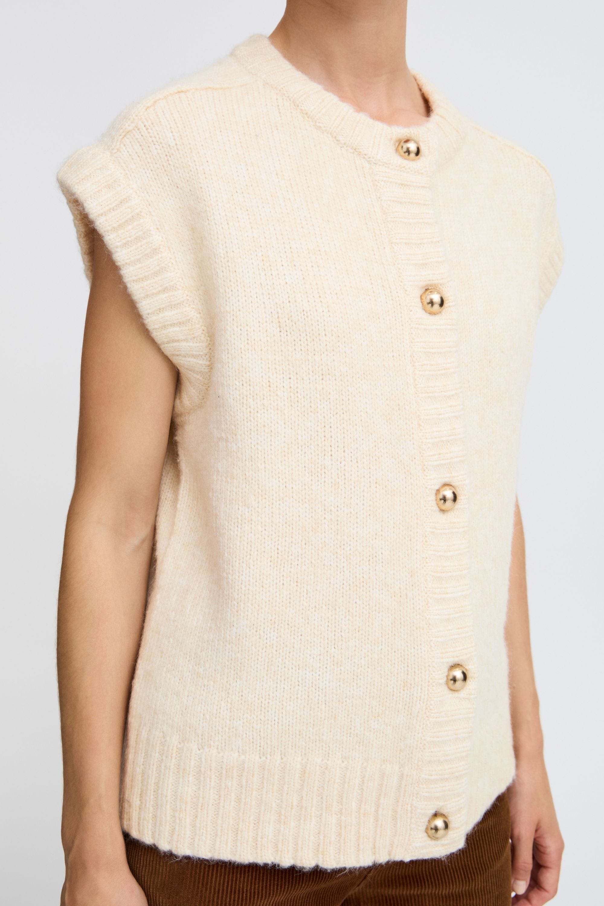 b.young Strickweste »Strickjacke BYOKSANA VEST -«