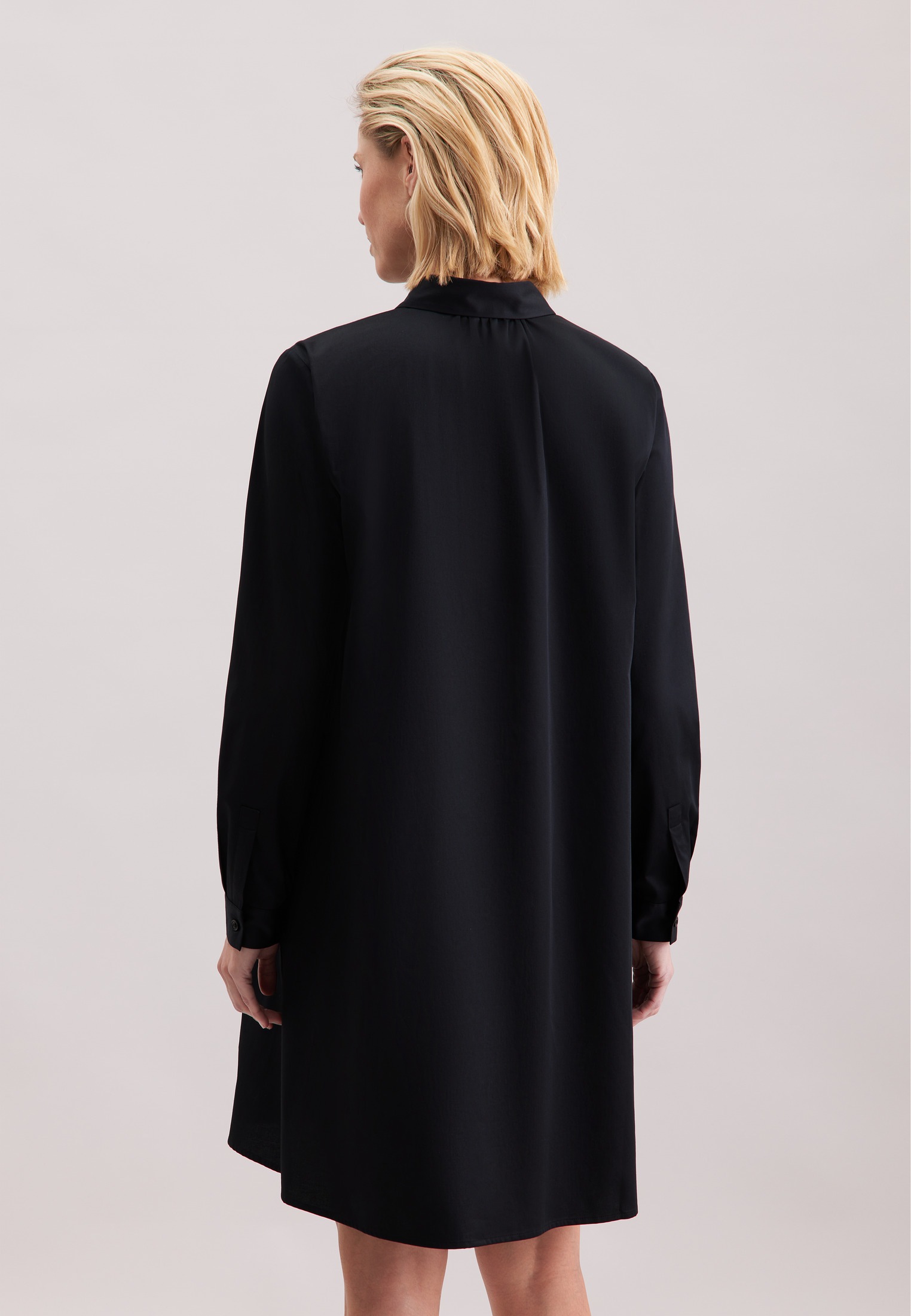 seidensticker Sommerkleid "Schwarze Rose" 1/1 Kragen Uni günstig online kaufen