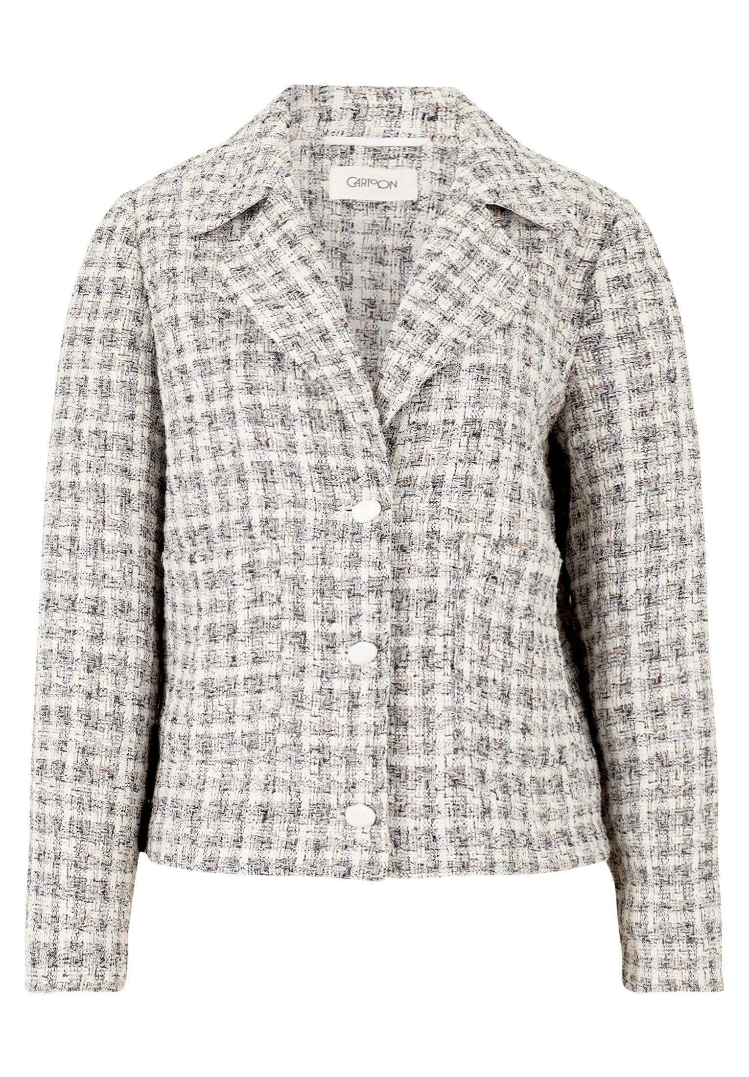 Cartoon Jackenblazer »Damen mit aufgesetzten Taschen«