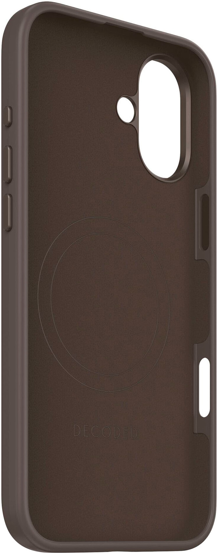 DECODED Smartphone-Hülle »AntiMicrobial Silicone Backc. iPhone 16 Plus«, Smartphones