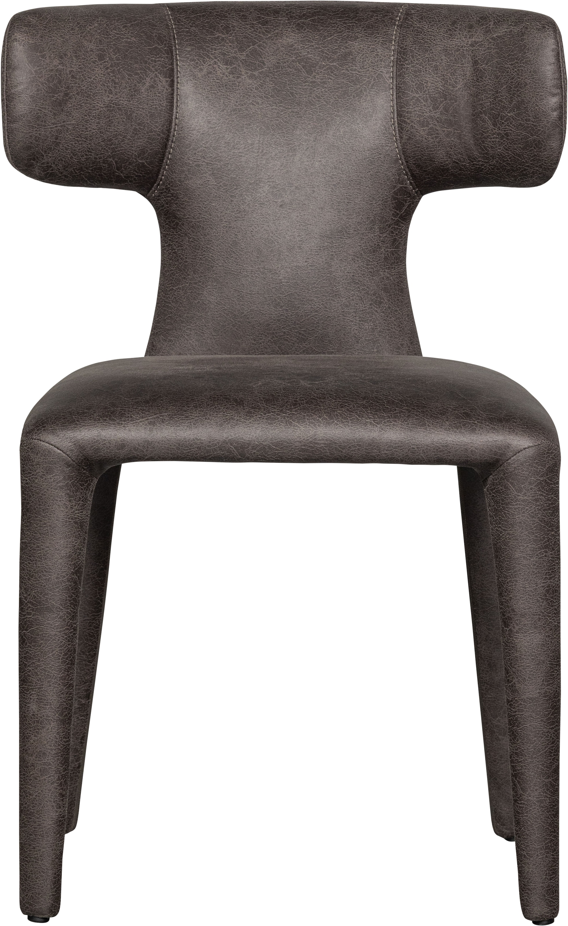 WOOOD Esszimmerstuhl »Permit aus Kunstleder komplett gepolstert H 78 x B 52 cm« (Set) 2 Stk.4-Fuß-Gestell, gepolstert, H 78 cm x B 52 cm