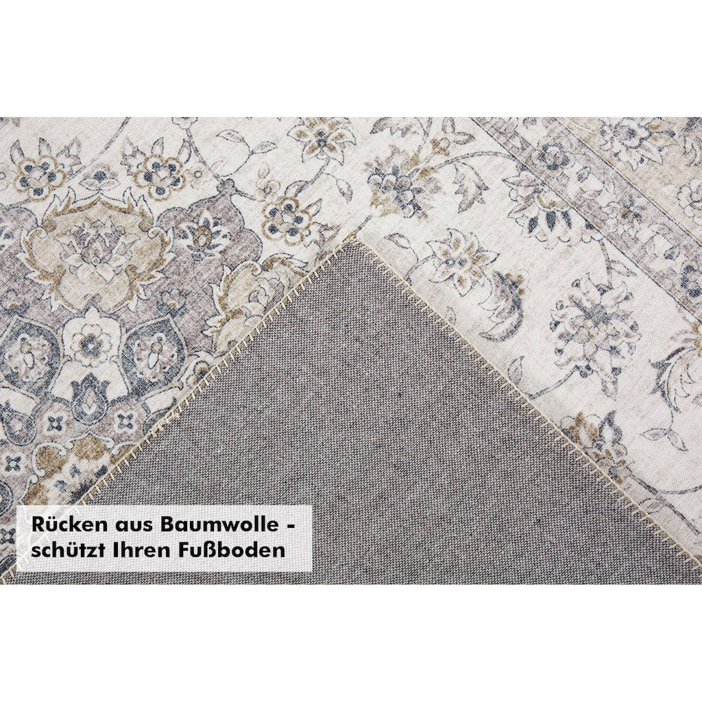 LUXOR living Teppich »Prima 3«, rechteckig, Kurzflor, Orient-Optik, Vintage Design