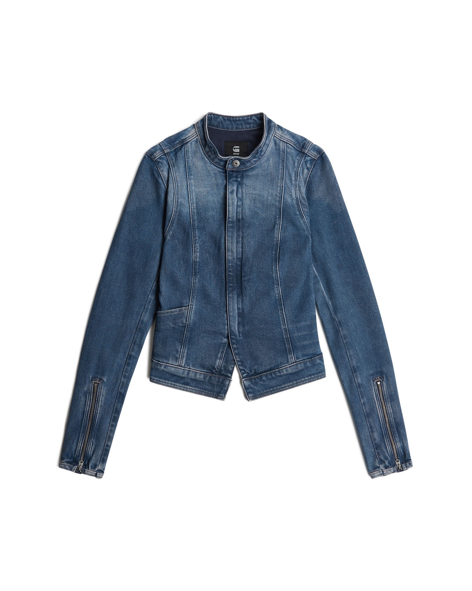 G-star Veste Lynn Zip Grip Slim Antique Faded Glacier S Femme 3