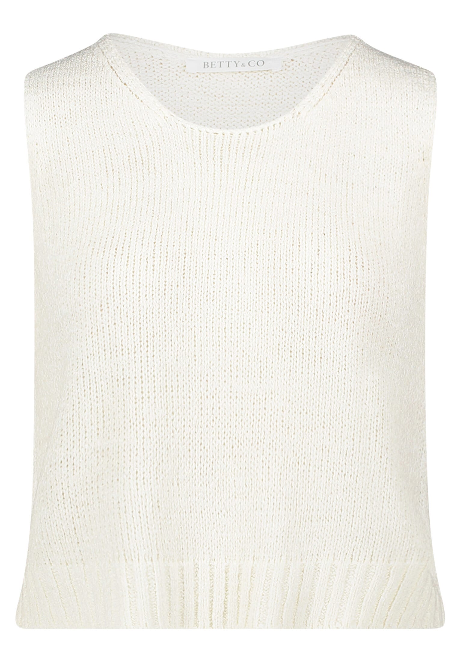 Betty&Co Stricktop »Damen mit Rundhalsausschnitt«