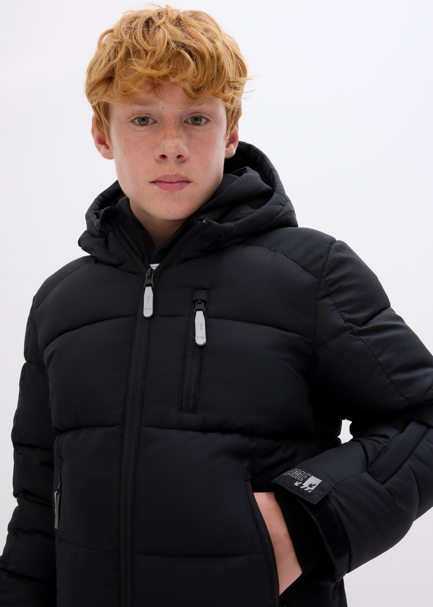 bonprix Steppjacke mit Kapuze