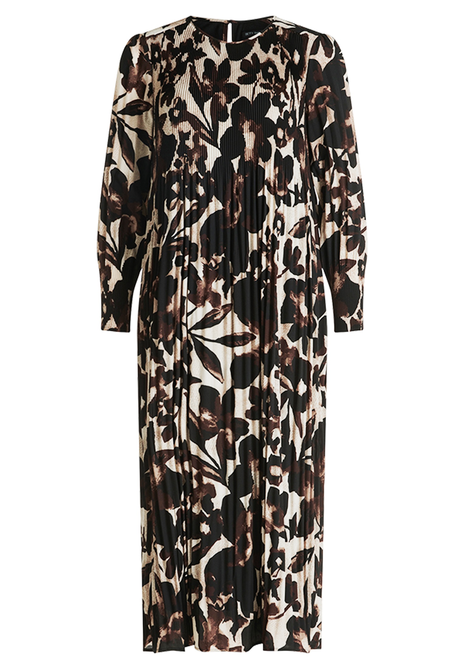 Betty Barclay Plisseekleid "Damen langarm" Ohne Tasche günstig online kaufen