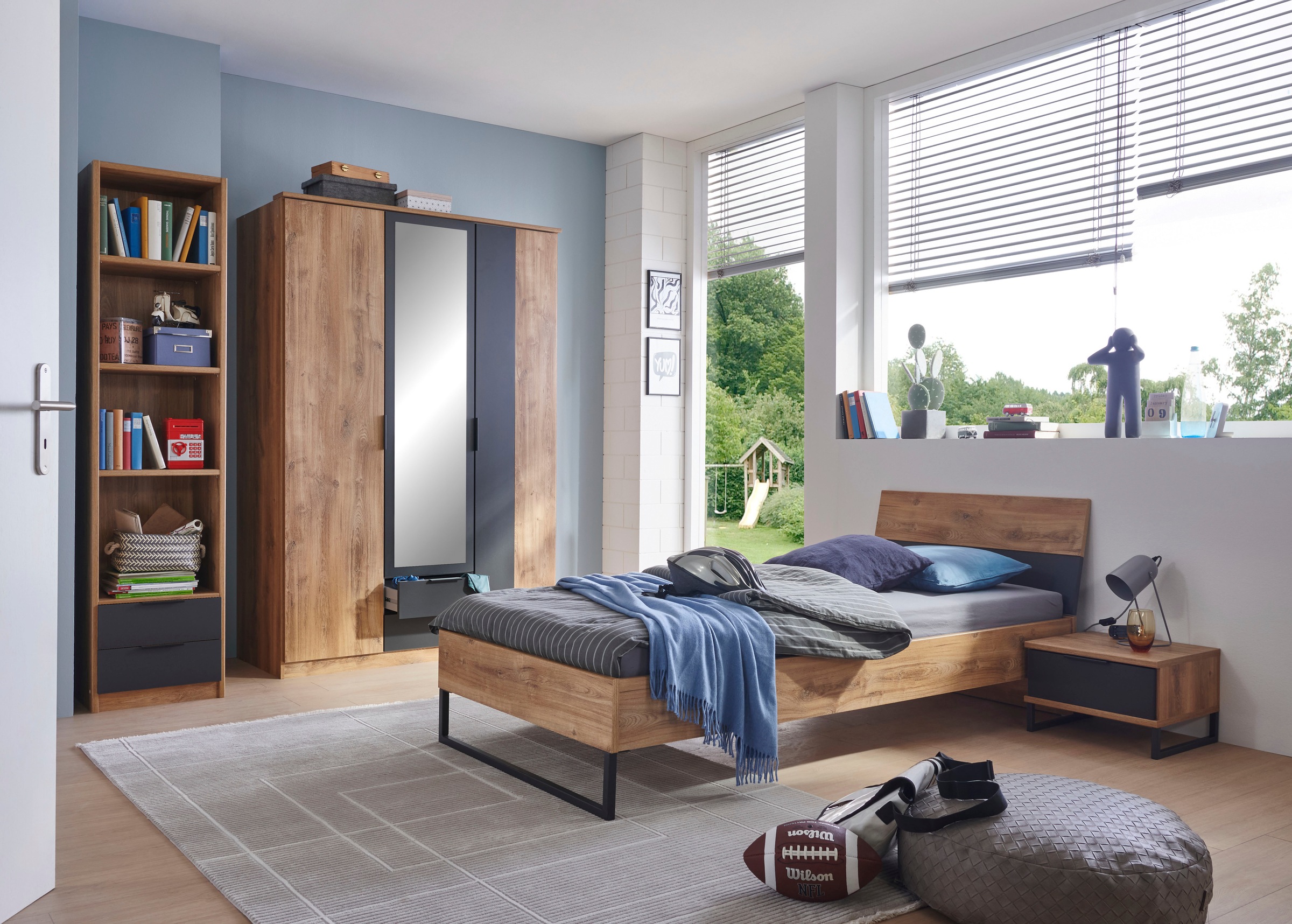 Wimex Drehtürenschrank "Texel in der Breite 135cm", mit Metallgriffen günstig online kaufen