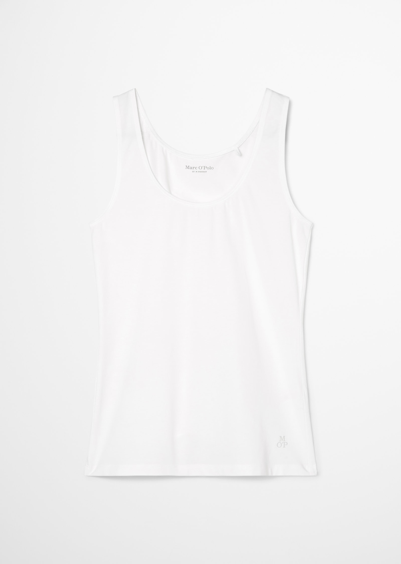 Marc O'Polo Tanktop »Essentials«, mit kleinem Logo am Saum