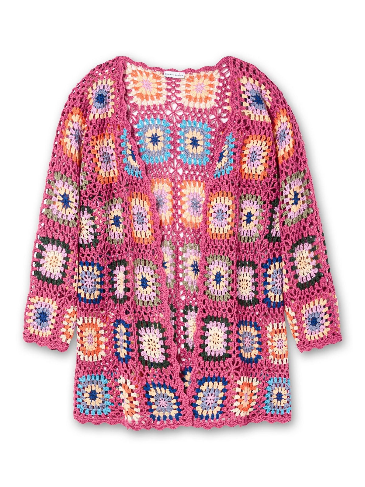 sheego by Joe Browns Cardigan »Große Größen«, in Häkeloptik, mit Crochet-Muster