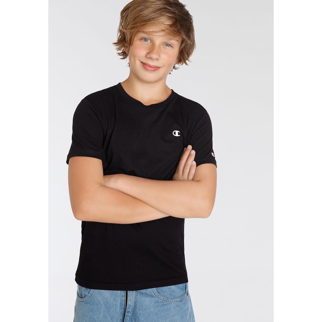 Champion T-Shirt »Basic 2pack Crew-Neck - für Kinder«, (Packung, 2 tlg.)