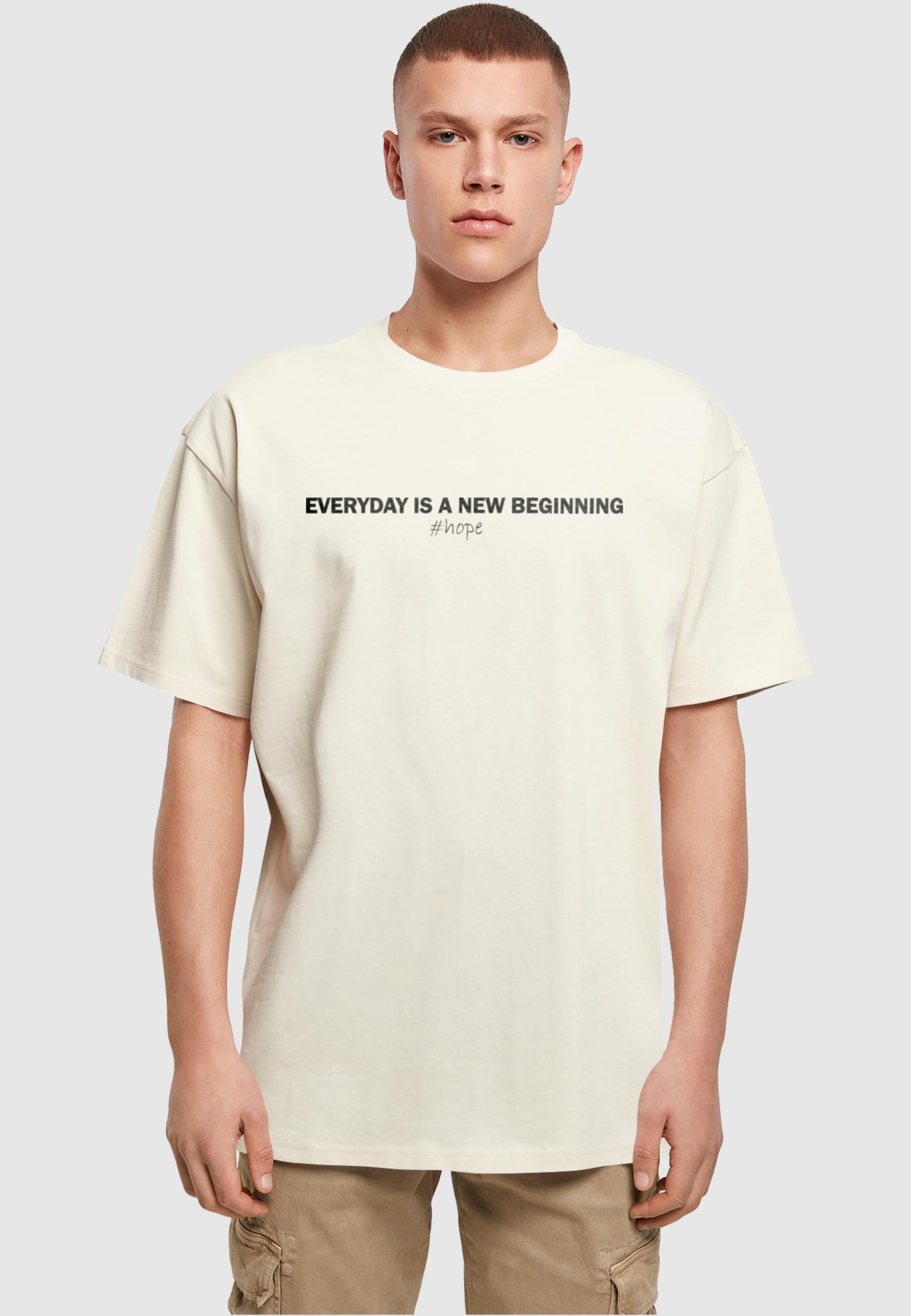 Thumbnail - Merchcode T-Shirt "Merchcode Herren Hope Heavy Oversize Tee", (1 tlg.)