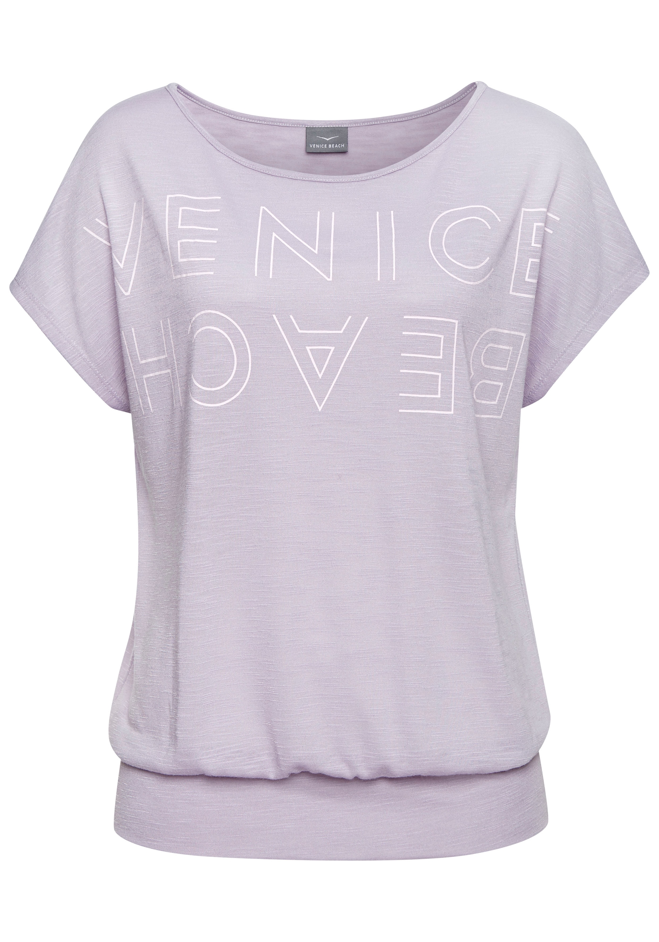 Venice Beach Rundhalsshirt, mit Logoprint, T-Shirt, sommerlich-sportlicher Look
