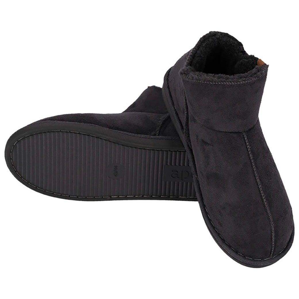 Apollo Hausschuh "LADIES HOME BOOTS SUEDE", mit Logoprägung und kuscheligen günstig online kaufen