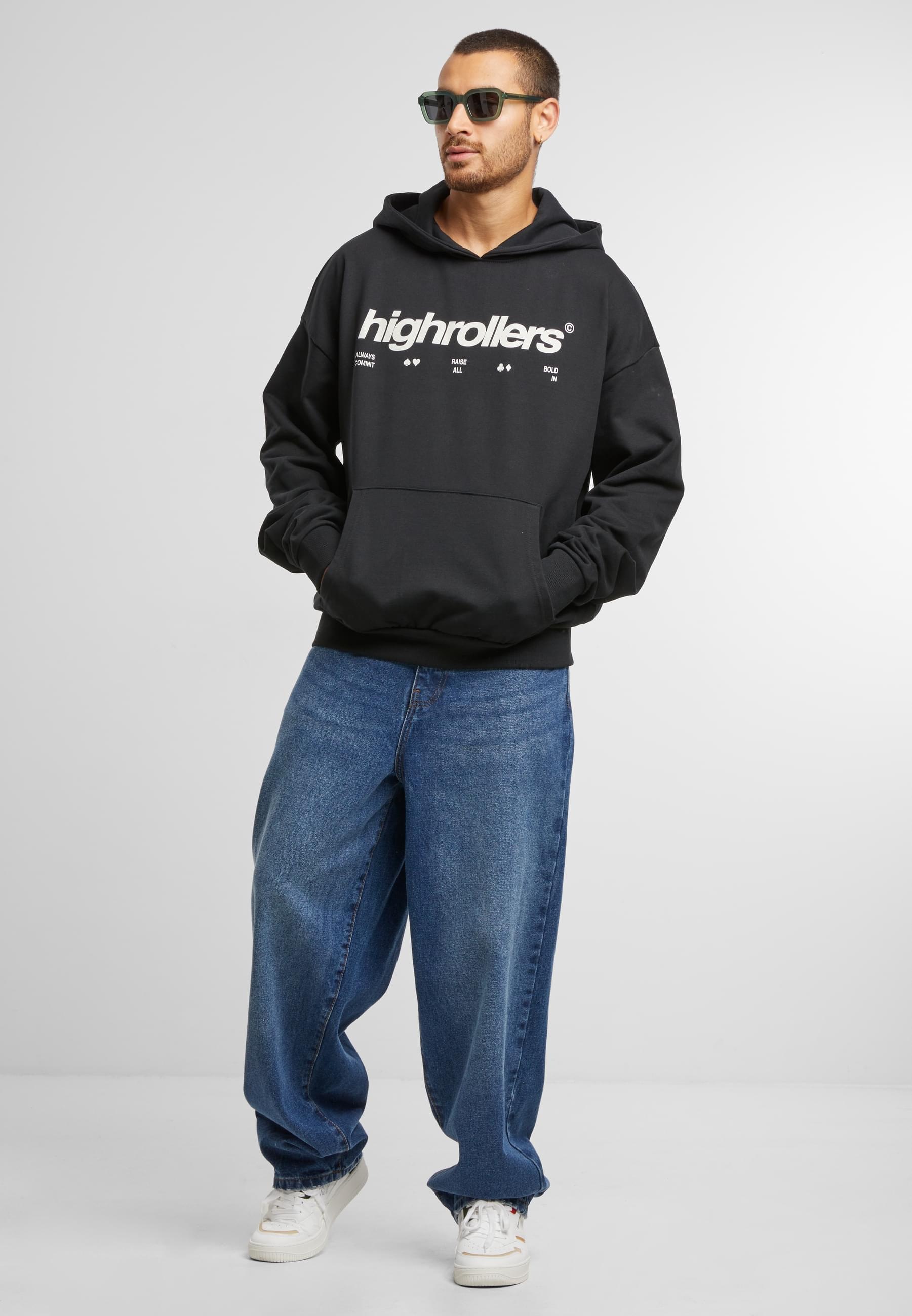 MisterTee Kapuzensweatshirt »MisterTee Highrollers Oversize Hoody«, (1 tlg.)