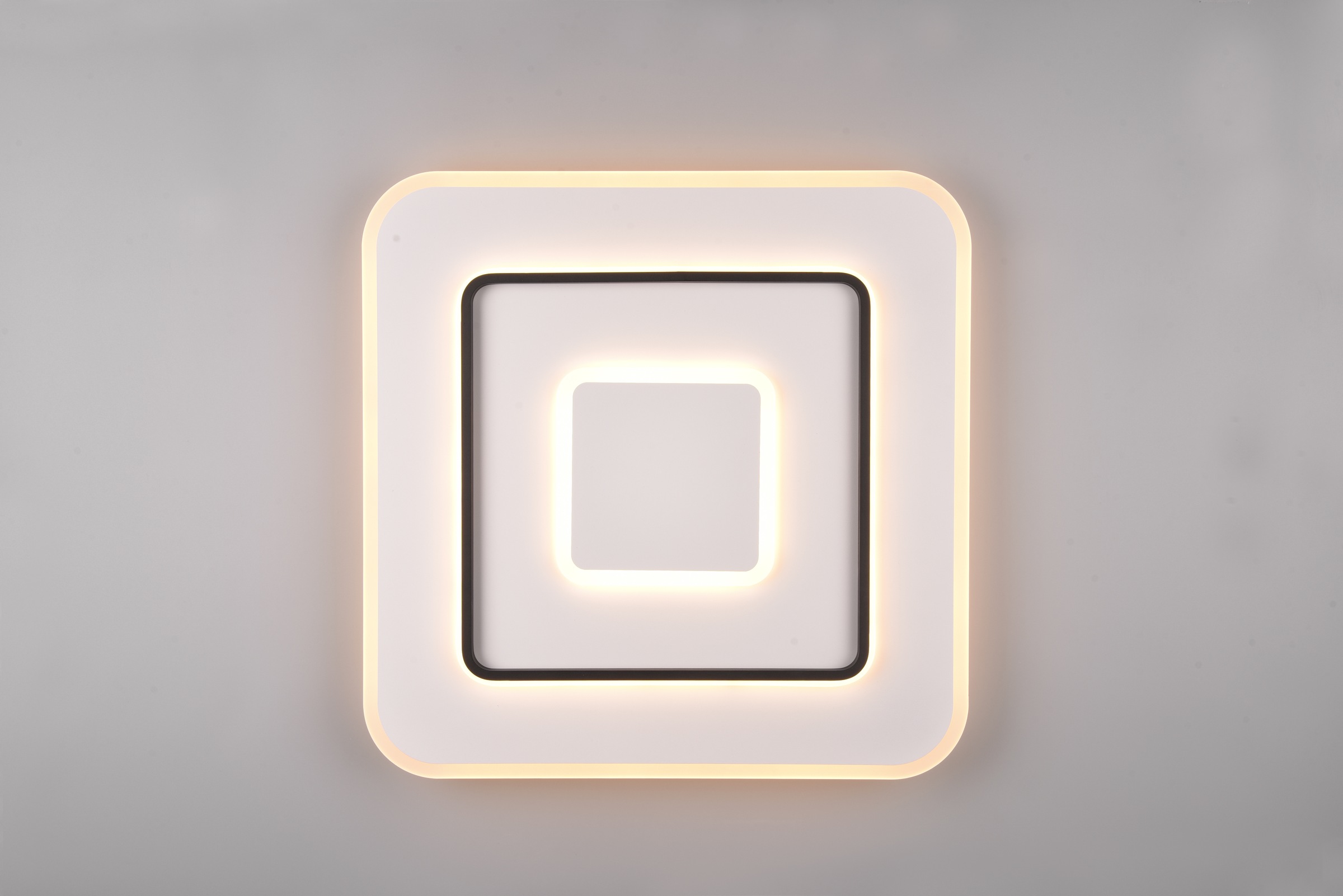 REALITY Leuchten LED Deckenleuchte »JORA, Deckenlampe Schlafzimmer mit Sleep Timer, Nachtlicht, dimmbar,«, 1 flammig, Leuchtmittel LED-Board | LED fest integriert, Lichtfarbe einstellbar CCT, Memoryfunktion, inkl Fernbedienung