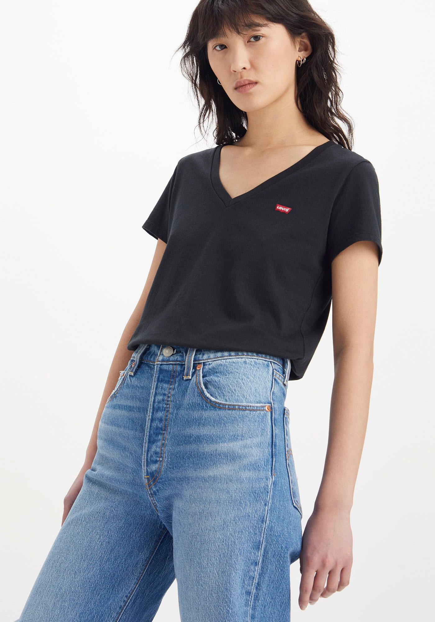 Levis T-Shirt "VNECK TEE 2 PACK" günstig online kaufen