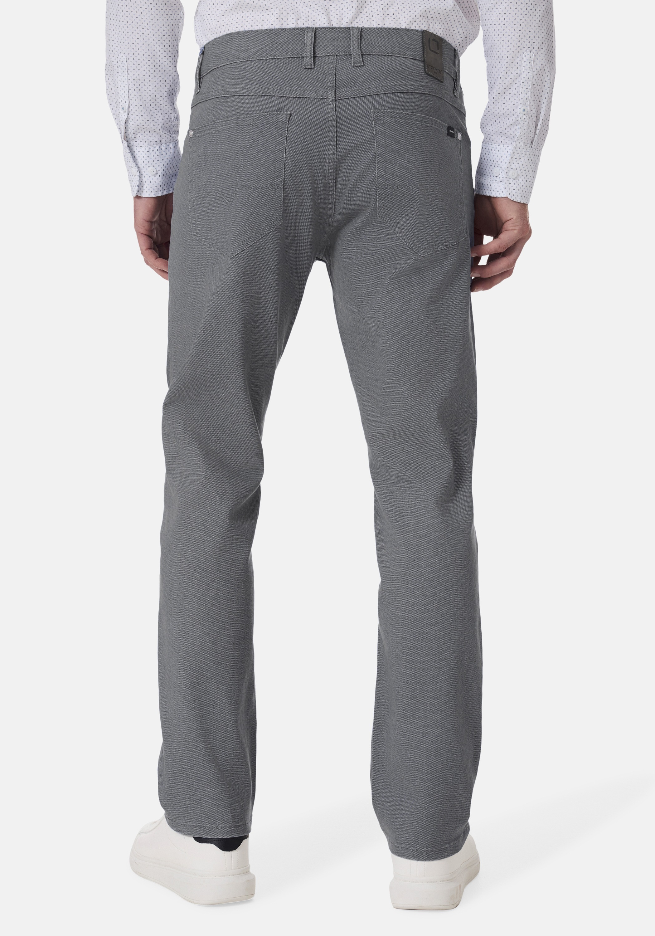 Stooker Men 5-Pocket-Jeans »Frisco Print Straight Fit«, Straight Fit Casual Clean Wash Twill Coloured Comfort Flex! für Herren