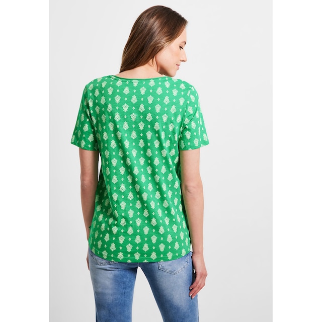 Cecil T-Shirt, aus reiner Baumwolle für kaufen | BAUR