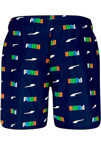 PUMA Badeshorts su šoninis Reißverschlußtas...