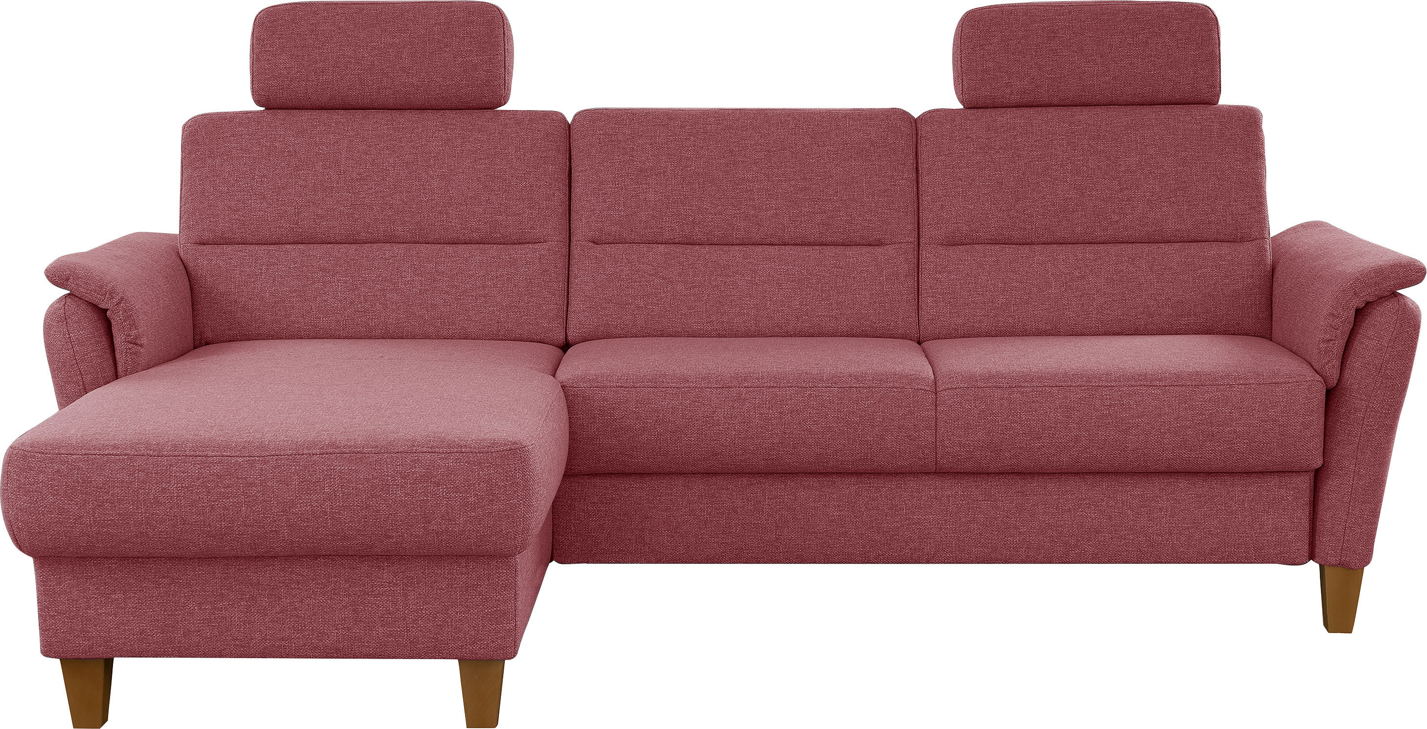 Home affaire Ecksofa "Palmera L-Form, B: 244 cm - OTTO. Verlässliche Qualität." optional Schlaffunktion & Bettkasten, Federkern