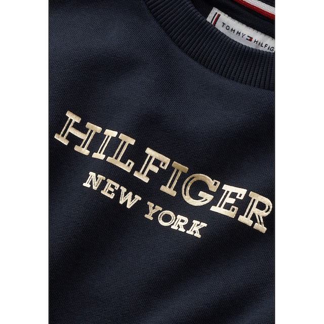 Tommy Hilfiger Sweatshirt »MONOTYPE FOIL CREW«, mit Logo-Druck online  bestellen | BAUR