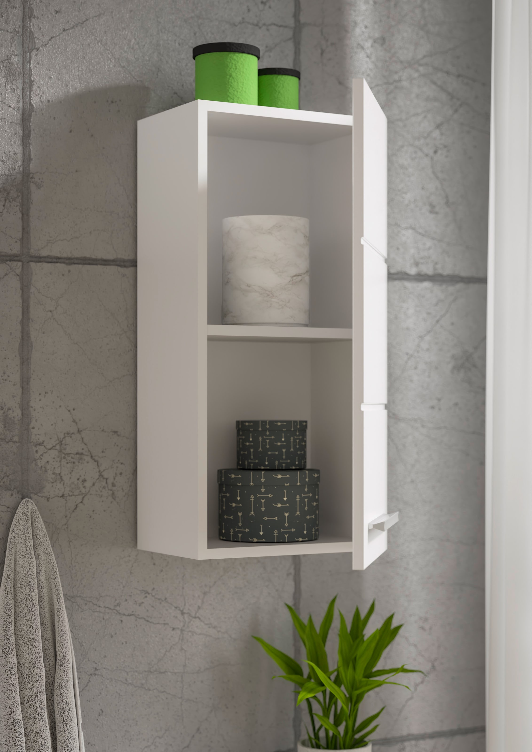 BASIC by Balculina Hängeschrank »Mandi« 1 Stk. tlg. Breite 34cm, hochglanz Front